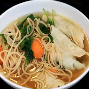 Dumpling Noodle Soup