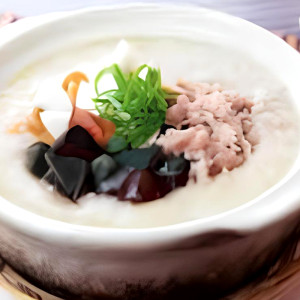 Preserved Egg and Pork Congee