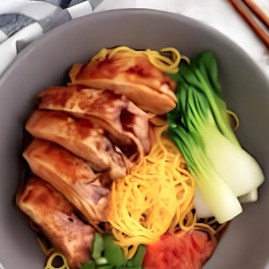 Soy Sauce Chicken Noodle Soup