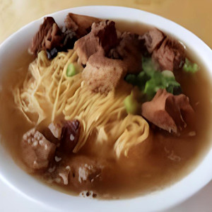 Beef Brisket and Wonton Noodle Soup