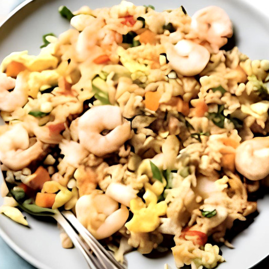 Shrimp and Egg Fried Rice