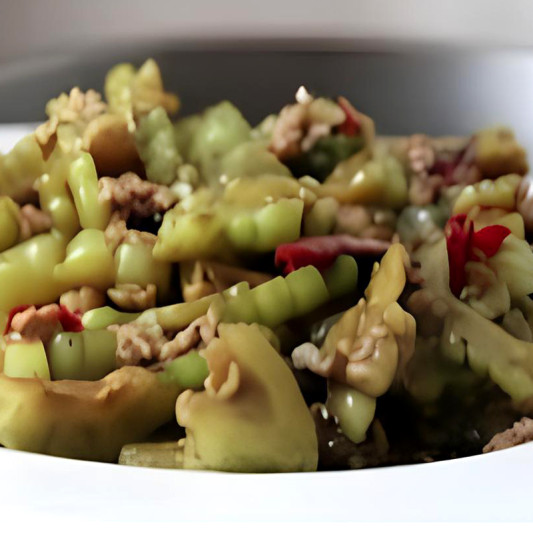 Roasted Pork with Bitter Melon