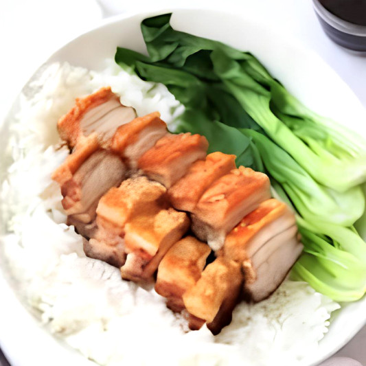 Roast Pork on Rice