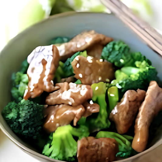 Stir-Fried Beef with Broccoli