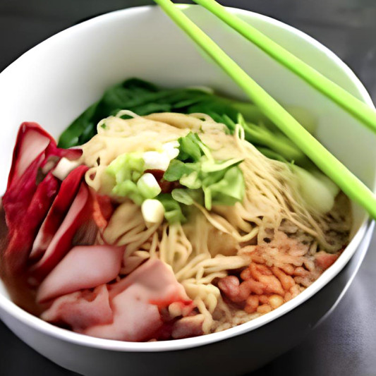 BBQ Pork Noodle Soup