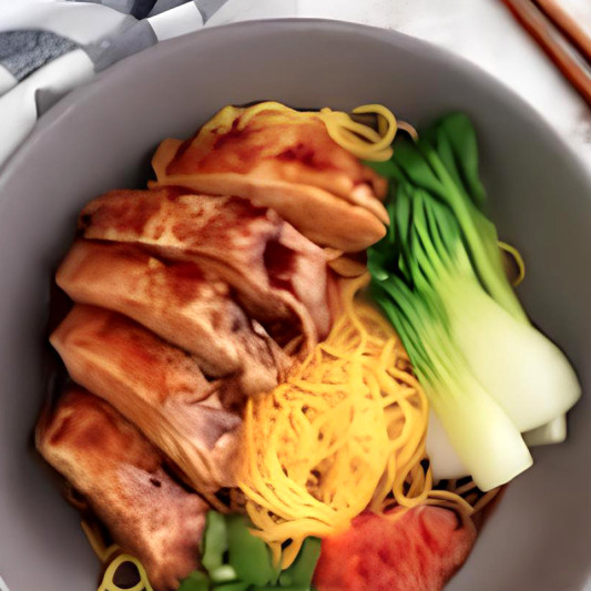 Soy Sauce Chicken Noodle Soup