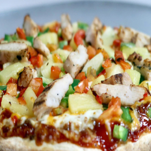 Chicken Caesar Pizza