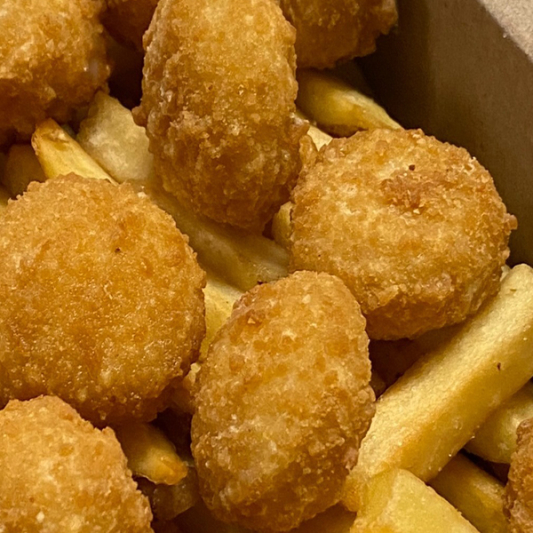 Scallop & Chips 