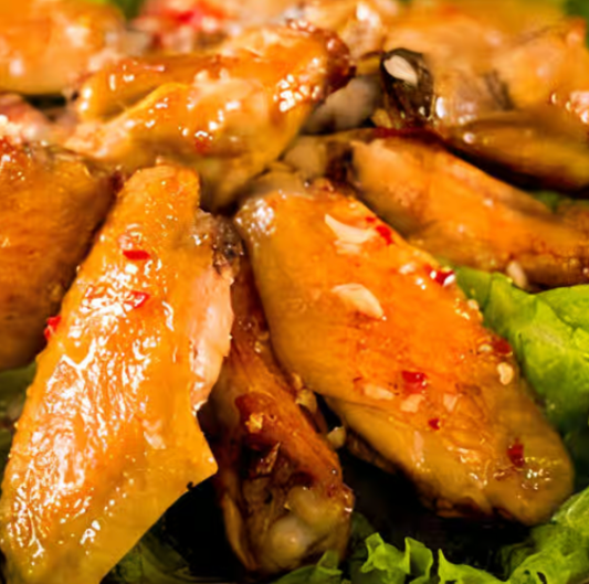 A4. Fried Chicken Wings / Canh Ga Chiến Nước Mam (5 pcs)