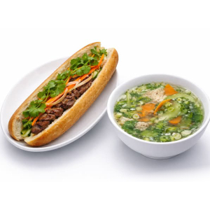 24. Sat&eacute; Beef Sub