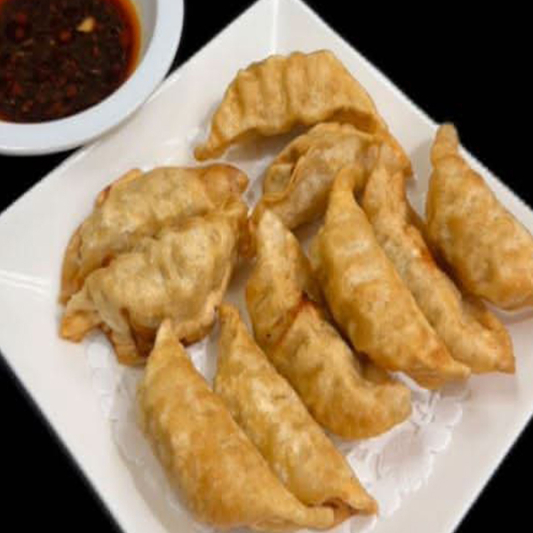 4E. Deep-Fried Pork Dumplings (10 pcs)