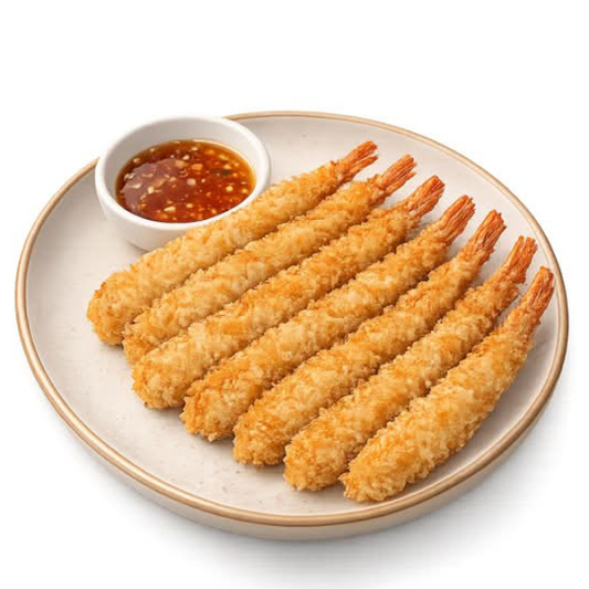 7A. Breaded Deep-Fried Tiger Prawns (8 pcs)