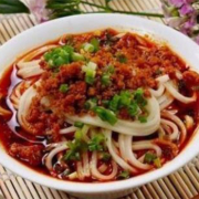 Chef Meat (Pork) Noodle Soup 招牌炸酱面 (猪肉） 