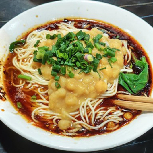 Yellow Pea Noodle Soup 豌豆小面（素)