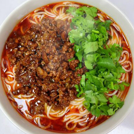 Chef Meat (Pork) Rice Noodle Soup 招牌猪肉炸酱米粉 