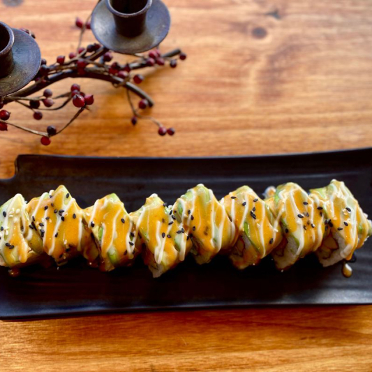 1. Red Dragon Roll (8 pcs)