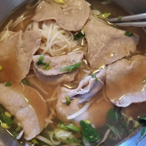 Beef Meatball Noodle Soup