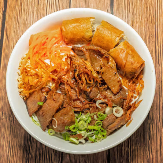 Combo 2: Egg Roll and Meat Vermicelli