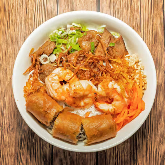 Combo 3: Prawn, Egg Roll and Meat Vermicelli