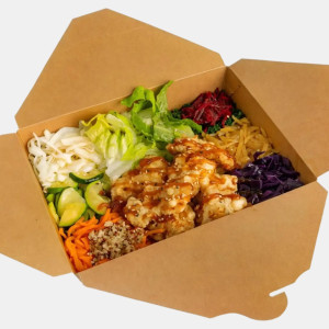 Fried Chicken Bibimbap