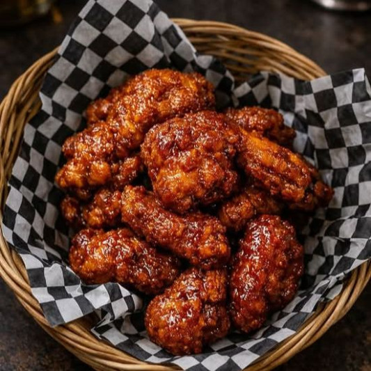 Garlic and Soy Fried Wings