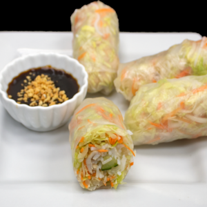 A2. Fresh Spring Rolls (2 pcs)