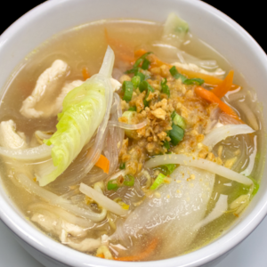 Chicken Clear Noodle Soup