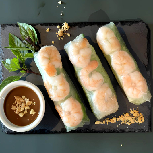 6. Shrimp Fresh Salad Rolls
