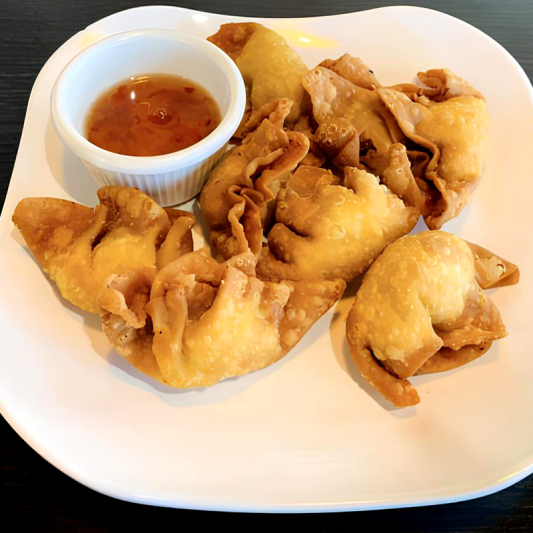 3. Deep-Fried Wontons (8 pcs)