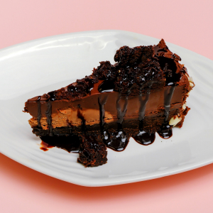 Chocolate Layered Mousse Cake