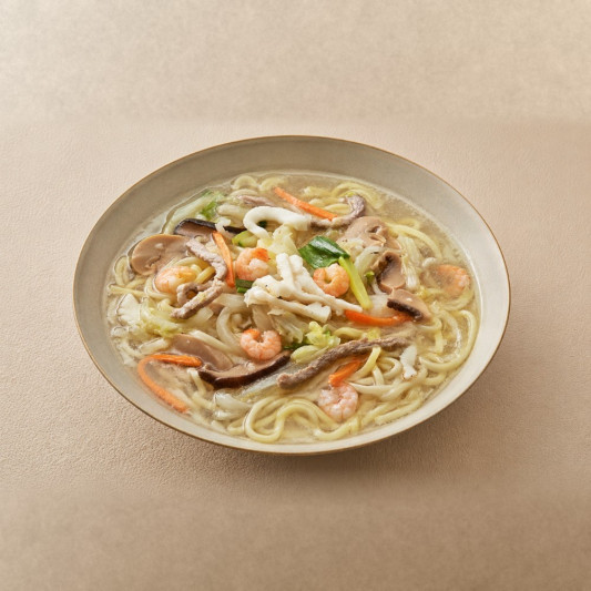 White Seafood Udon