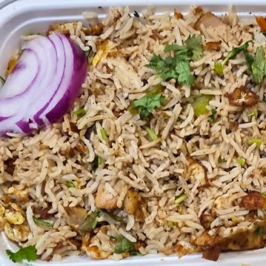 Indo-Italian Chicken Fried Rice