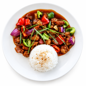 Sweet & Sour Pork with Rice