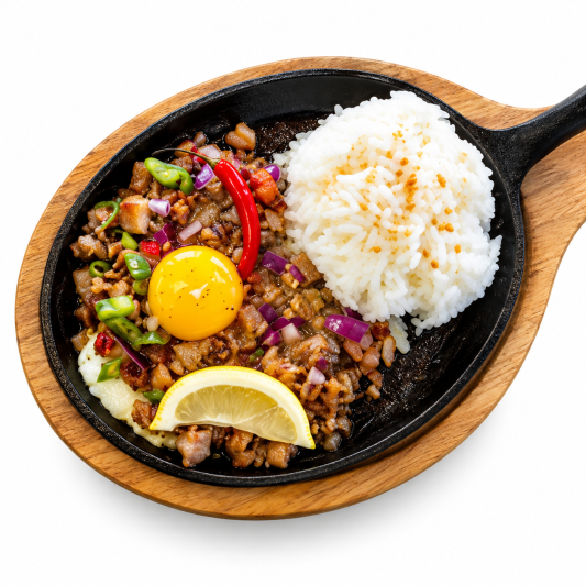 Pork Sisig with Rice