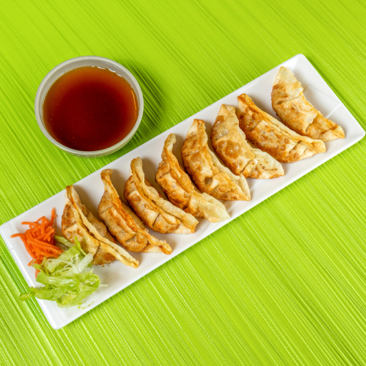 8. Chicken Gyoza (8 pcs)