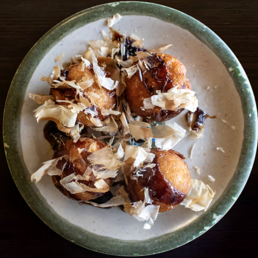 14. Takoyaki (Octopus Ball) (4 pcs)