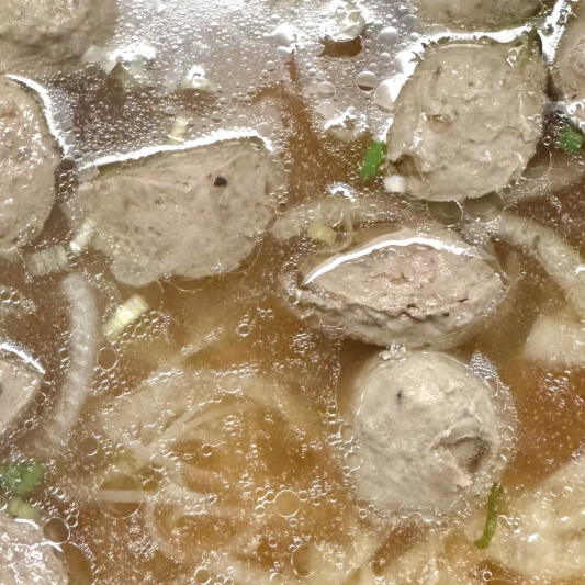 42. Beef Balls Rice Noodle Soup