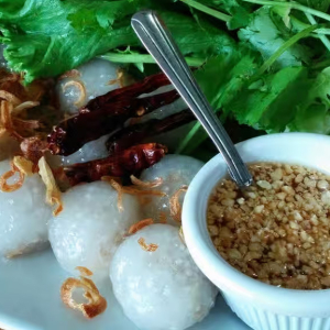 Stuffed Tapioca Balls