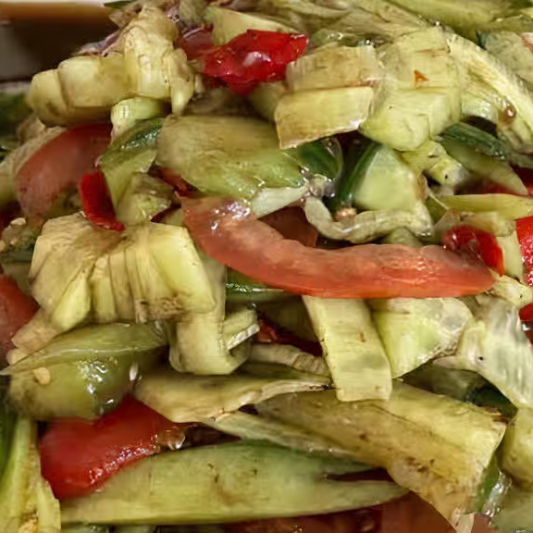 Thum Mak Thang (Lao Cucumber Salad)