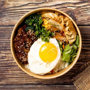 CupBop (Korean Steamed Rice Recipe)