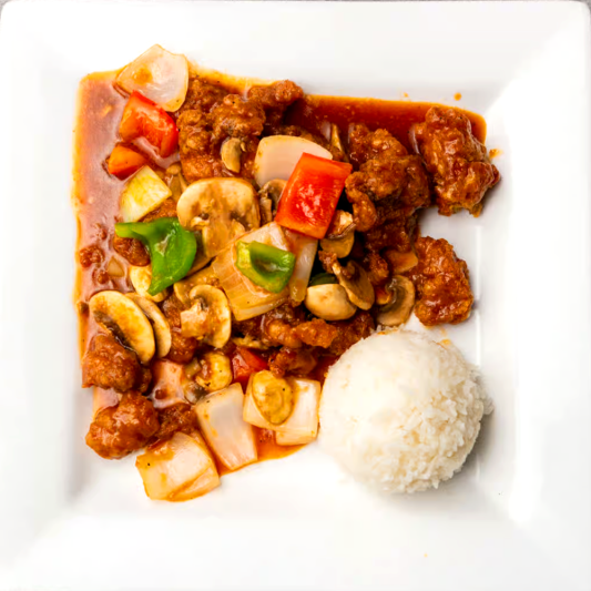 Poulet G&eacute;n&eacute;ral Tao / General Tso's Chicken