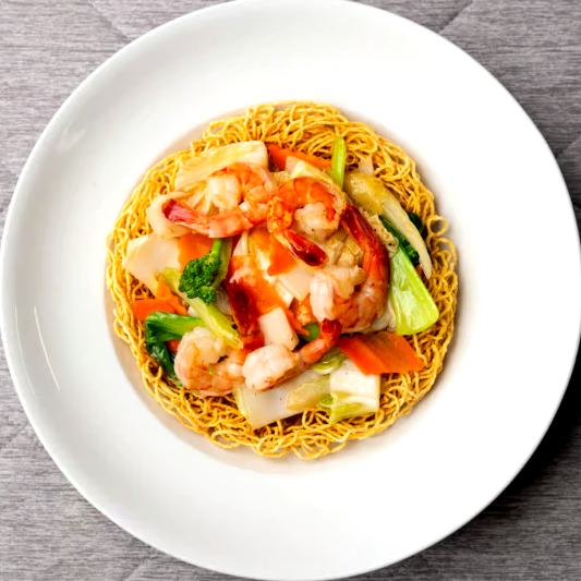 Nid d'amour aux crevettes / Shrimp Love Nest