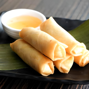 A2 Crispy Vegetarian Spring Rolls (Chả Gi&ograve; Chay) (6 pcs)