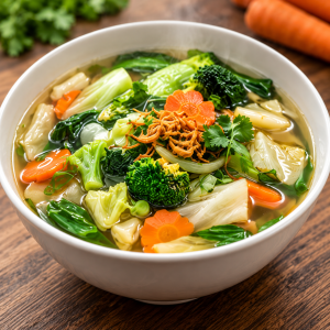 Vegetarian - Rice Noodle Soup