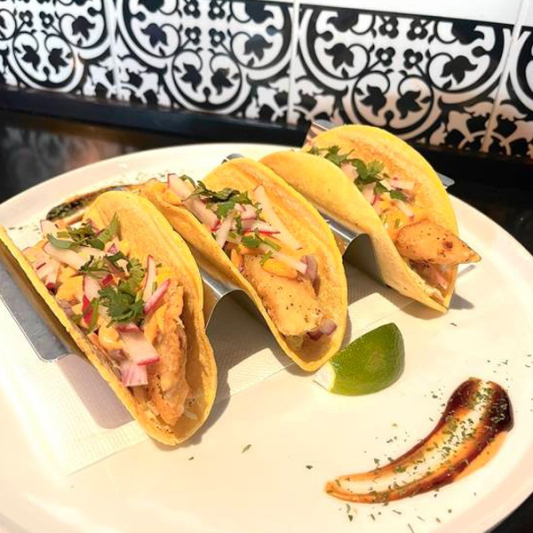 Crispy Fish Tacos (3 pcs) (GW)