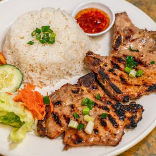 23. Grilled Pork Chop (2 pcs) Rice