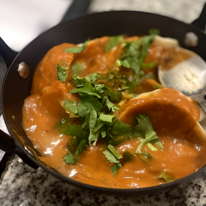 Butter Chicken Momos (5 pcs)