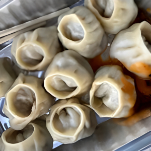 Lamb Momo - 1/2 Plate (5 pcs)