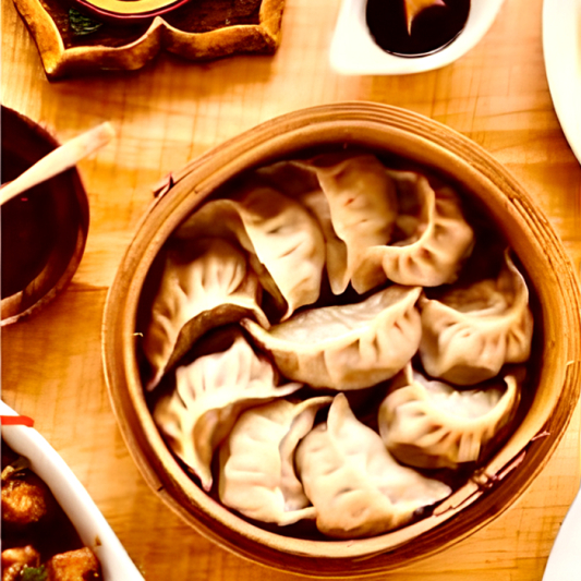 Beef Momo - Full Plate (10 pcs)
