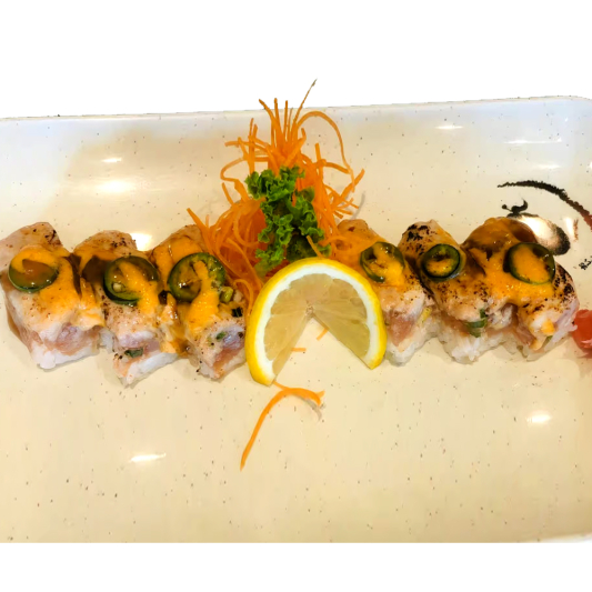 5. Spicy Tuna Oshi (6 pcs)